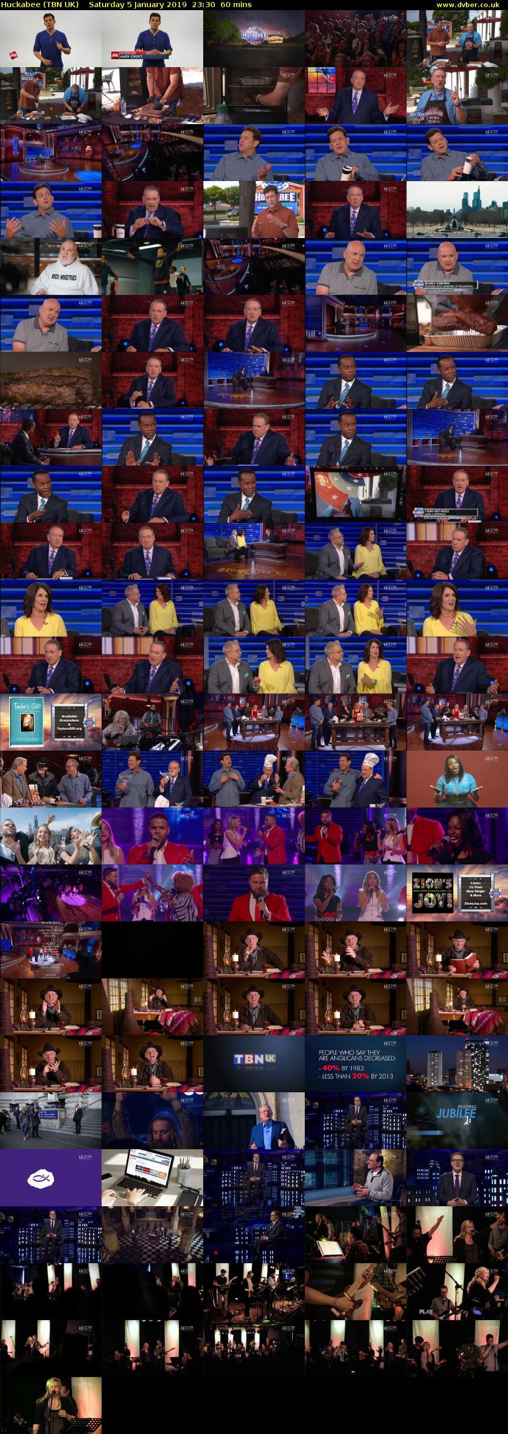Huckabee (TBN UK) Saturday 5 January 2019 23:30 - 00:30