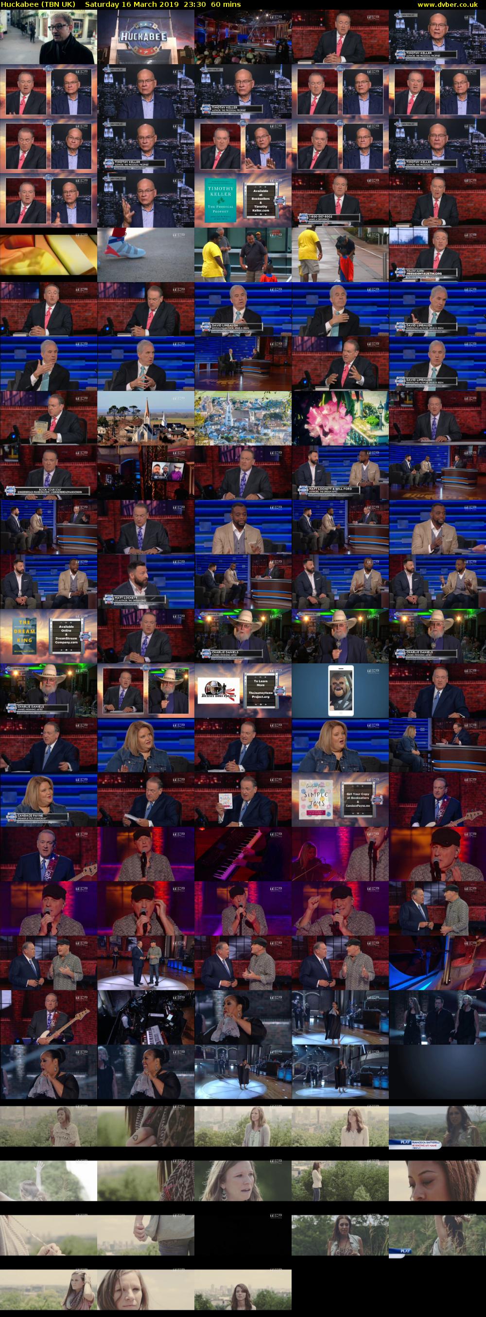 Huckabee (TBN UK) Saturday 16 March 2019 23:30 - 00:30