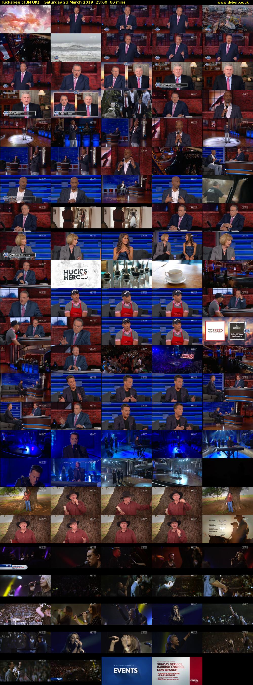 Huckabee (TBN UK) Saturday 23 March 2019 23:00 - 00:00