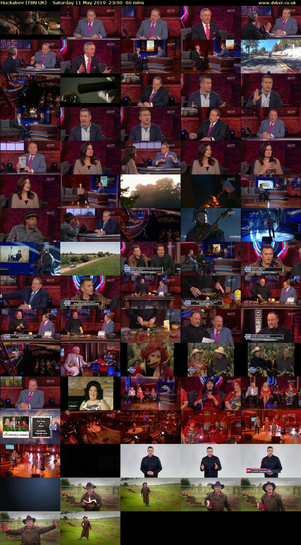Huckabee (TBN UK) Saturday 11 May 2019 23:00 - 00:00