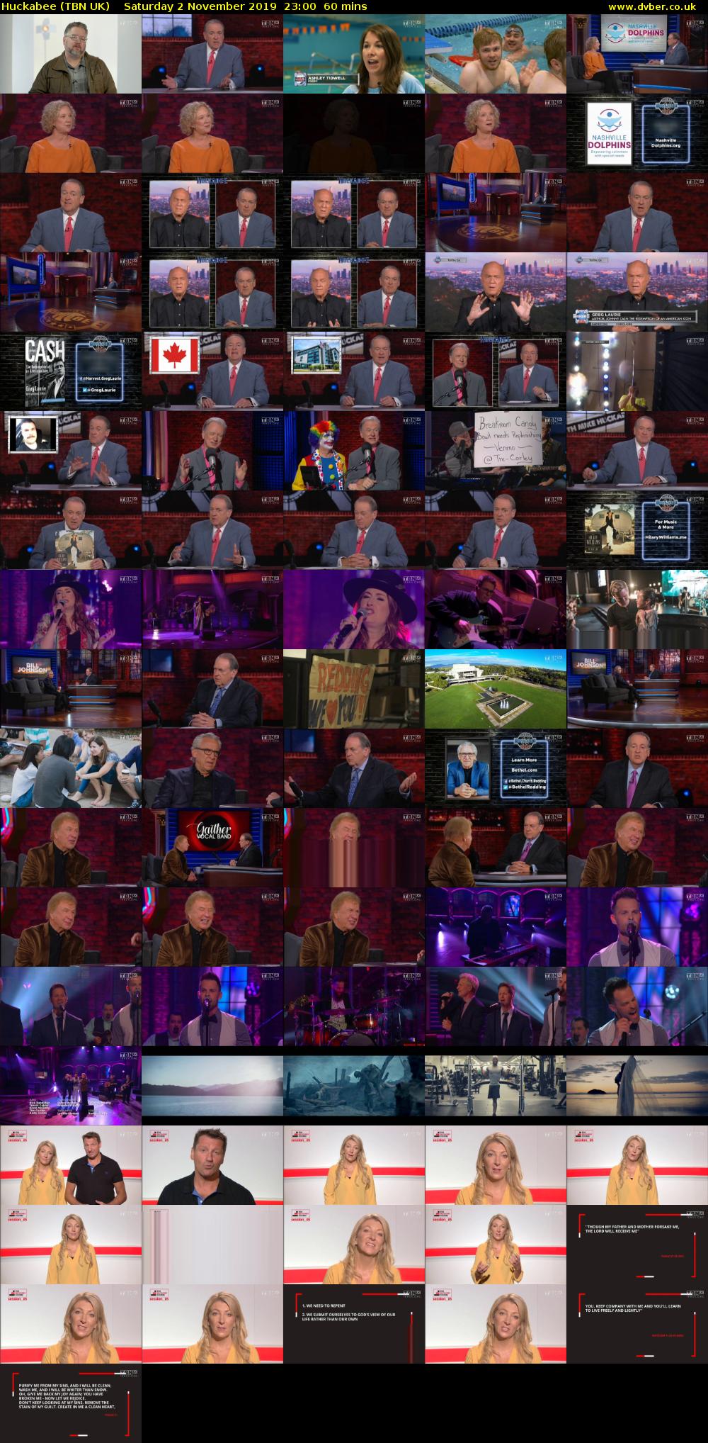 Huckabee (TBN UK) Saturday 2 November 2019 23:00 - 00:00
