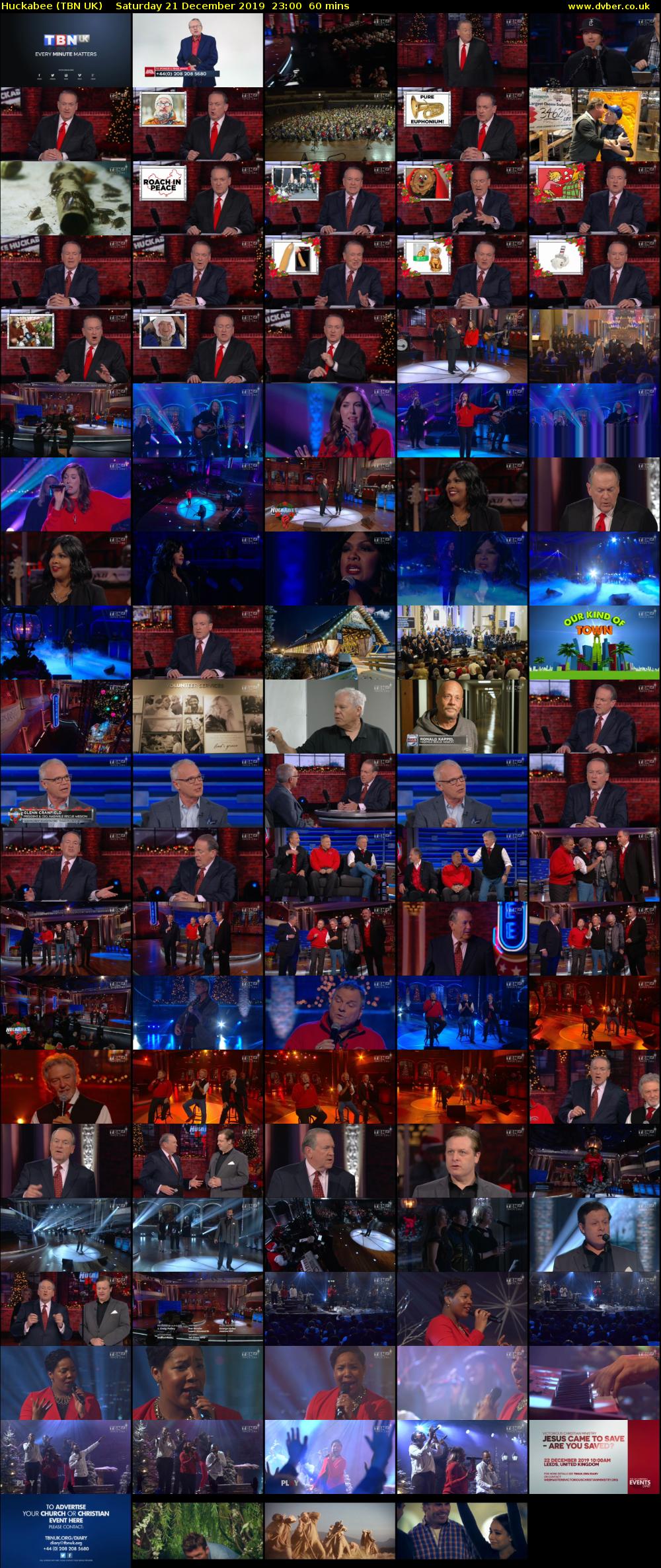 Huckabee (TBN UK) Saturday 21 December 2019 23:00 - 00:00