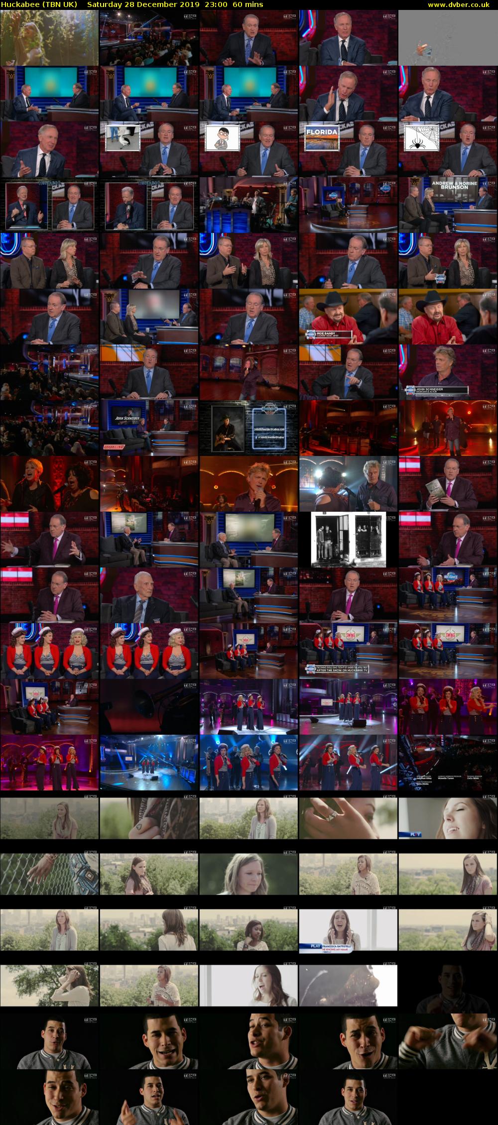 Huckabee (TBN UK) Saturday 28 December 2019 23:00 - 00:00