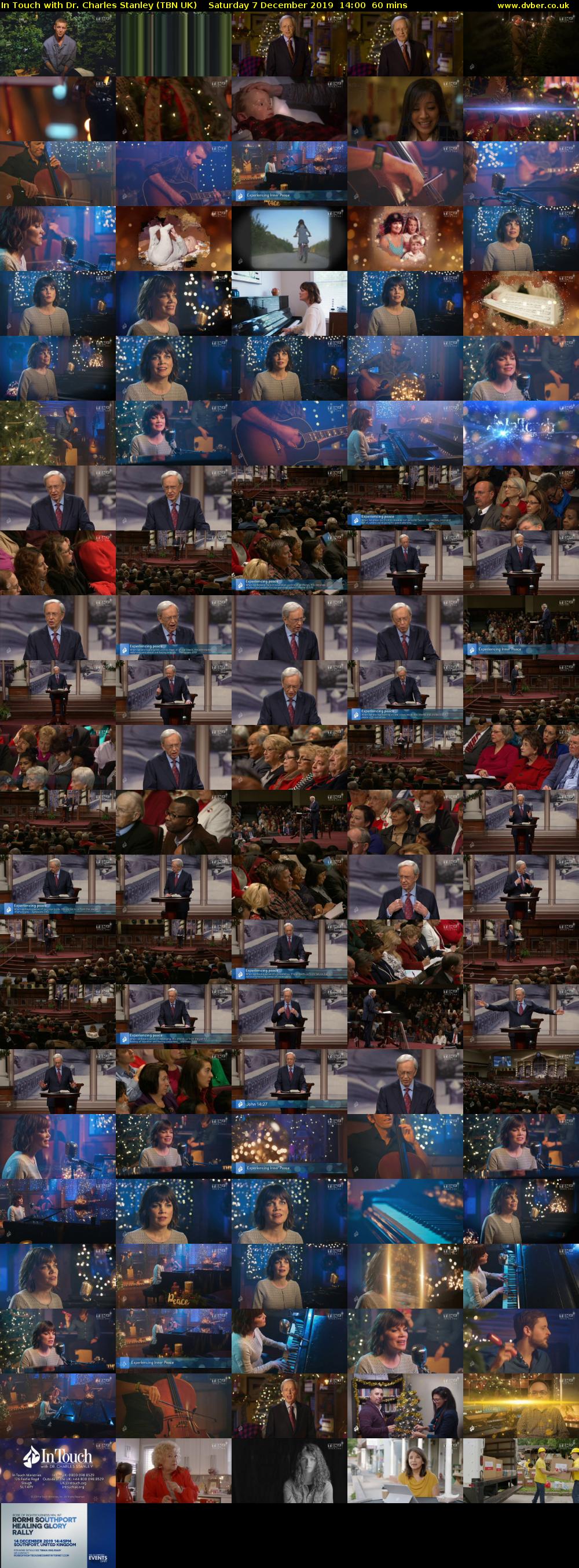 In Touch with Dr. Charles Stanley (TBN UK) Saturday 7 December 2019 14:00 - 15:00