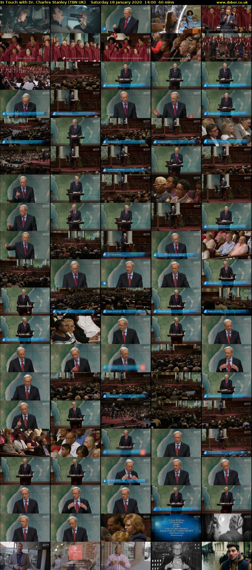 In Touch with Dr. Charles Stanley (TBN UK) Saturday 18 January 2020 14:00 - 15:00