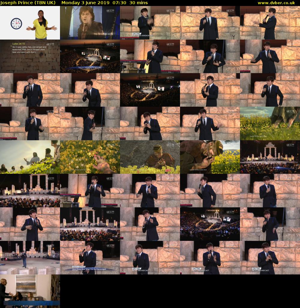 Joseph Prince (TBN UK) Monday 3 June 2019 07:30 - 08:00