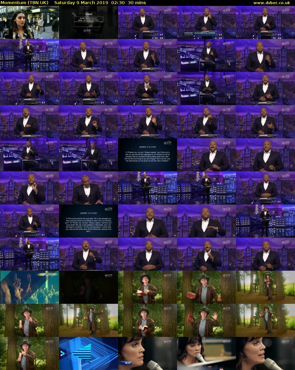 Momentum (TBN UK) Saturday 9 March 2019 02:30 - 03:00