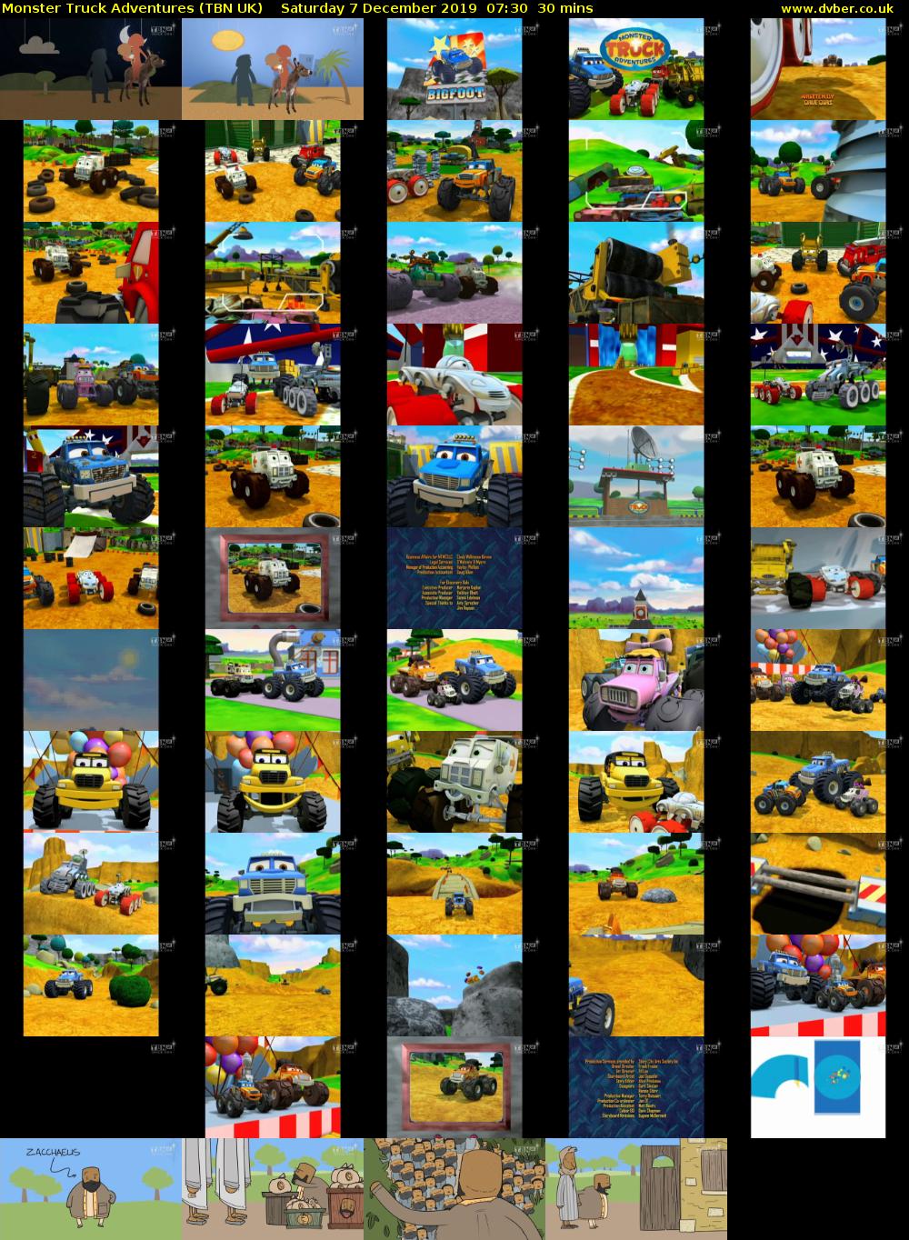 Monster Truck Adventures (TBN UK) Saturday 7 December 2019 07:30 - 08:00