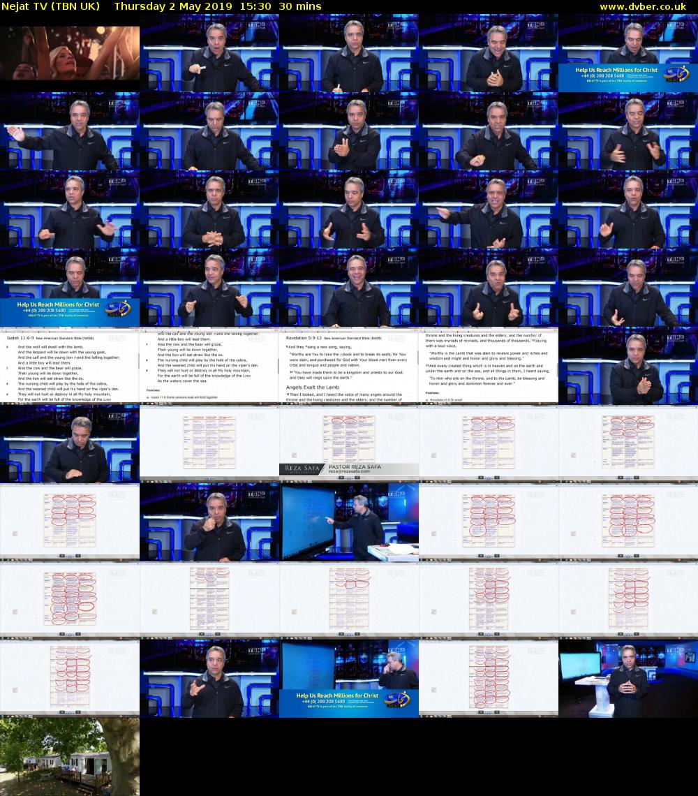Nejat TV (TBN UK) Thursday 2 May 2019 15:30 - 16:00