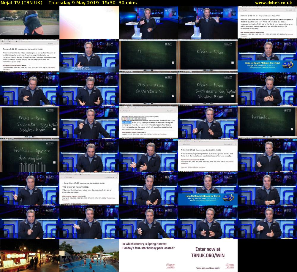 Nejat TV (TBN UK) Thursday 9 May 2019 15:30 - 16:00