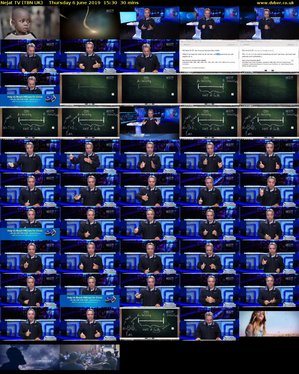 Nejat TV (TBN UK) Thursday 6 June 2019 15:30 - 16:00