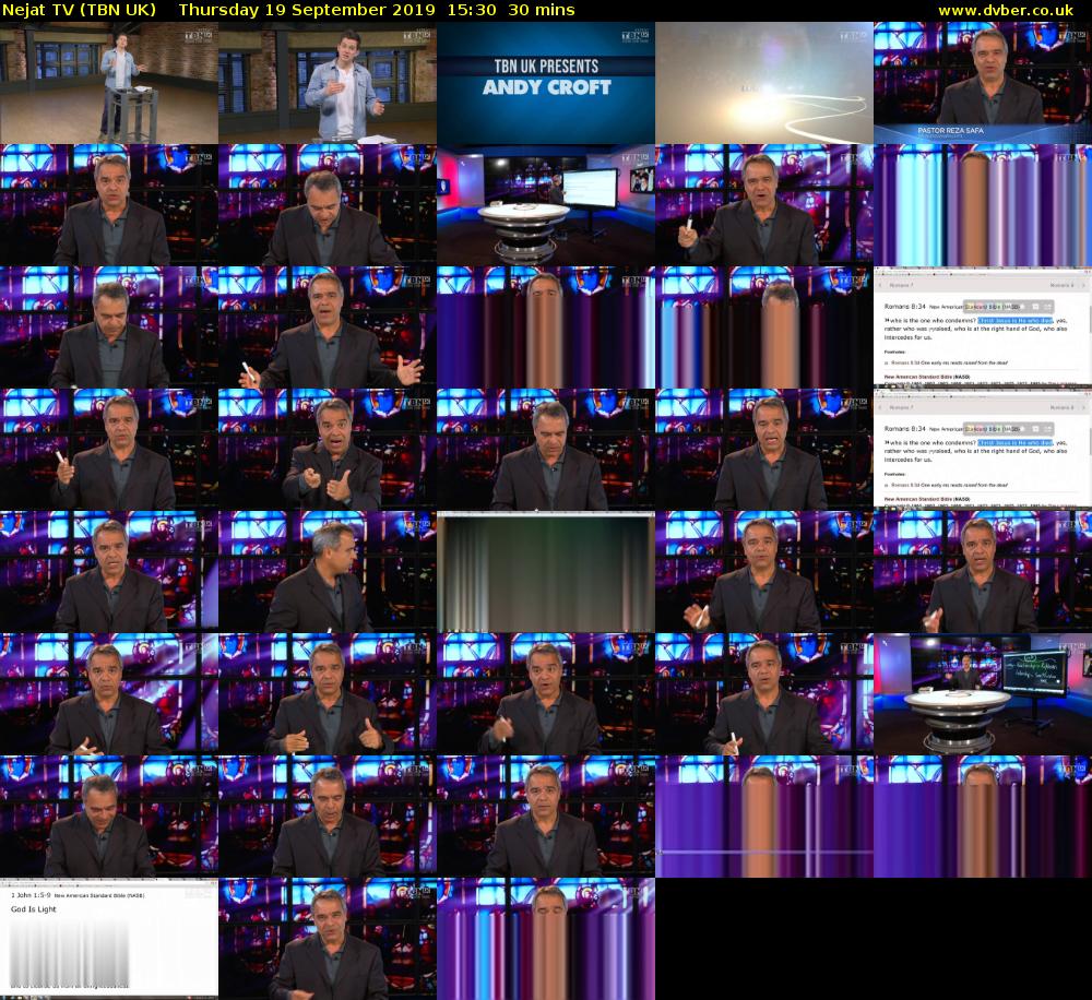 Nejat TV (TBN UK) Thursday 19 September 2019 15:30 - 16:00