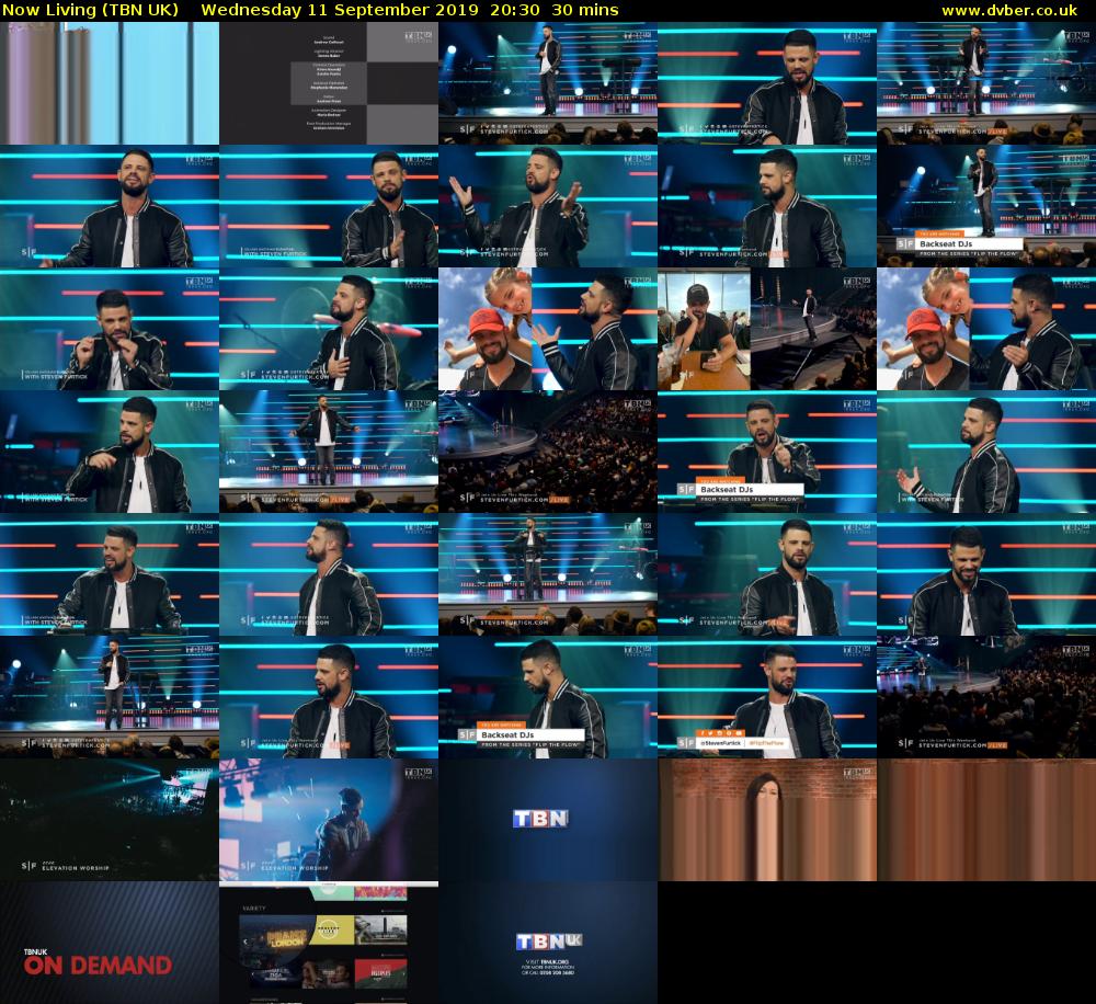 Now Living (TBN UK) Wednesday 11 September 2019 20:30 - 21:00