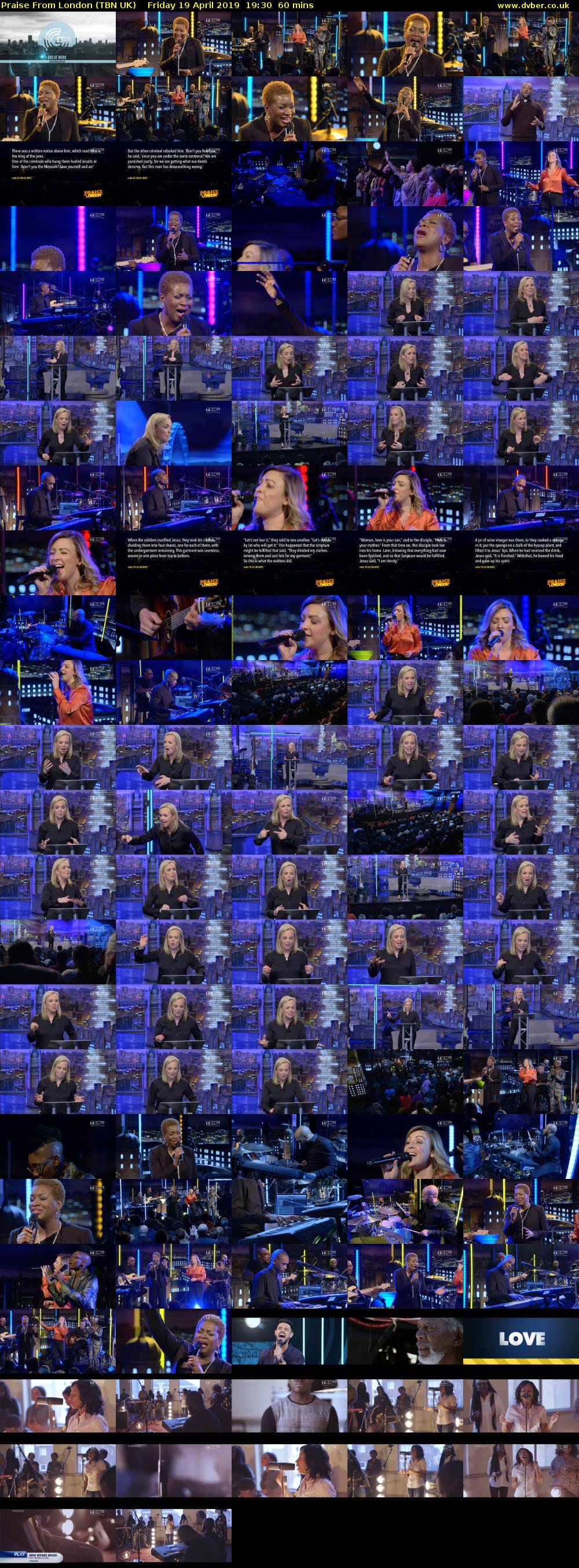 Praise From London (TBN UK) Friday 19 April 2019 19:30 - 20:30