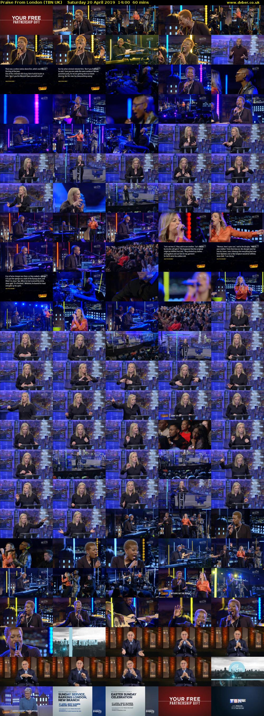 Praise From London (TBN UK) Saturday 20 April 2019 14:00 - 15:00