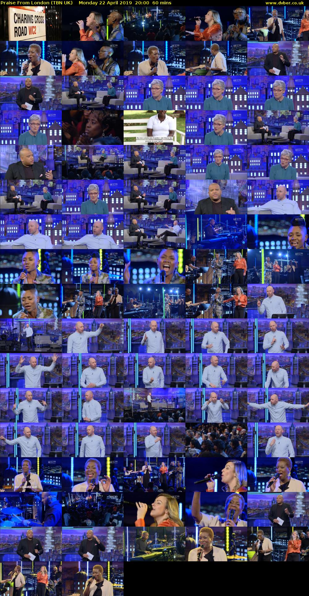 Praise From London (TBN UK) Monday 22 April 2019 20:00 - 21:00