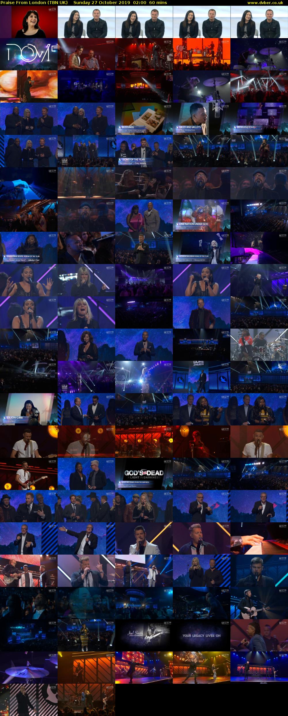 Praise From London (TBN UK) Sunday 27 October 2019 02:00 - 03:00