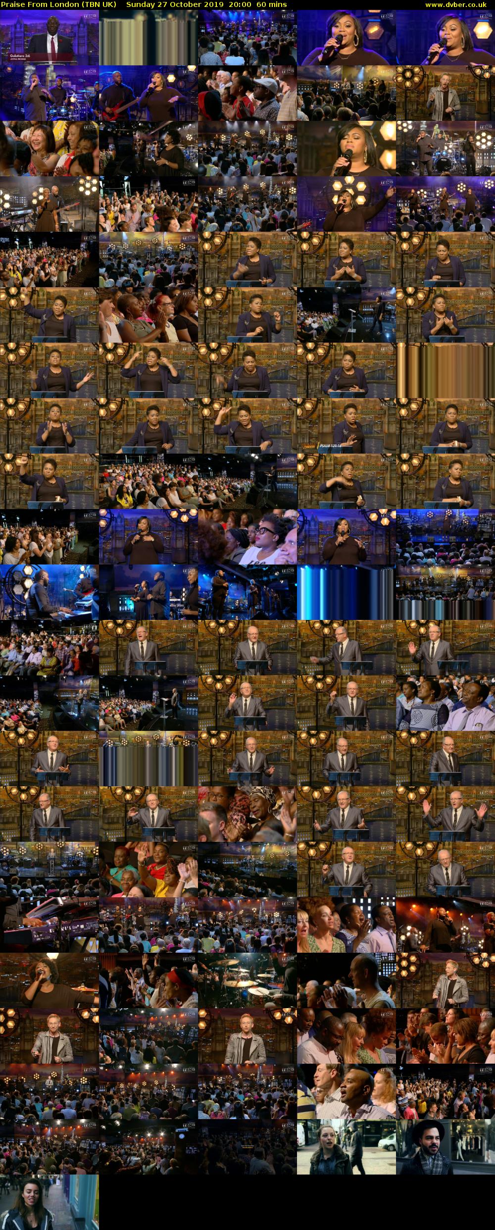 Praise From London (TBN UK) Sunday 27 October 2019 20:00 - 21:00