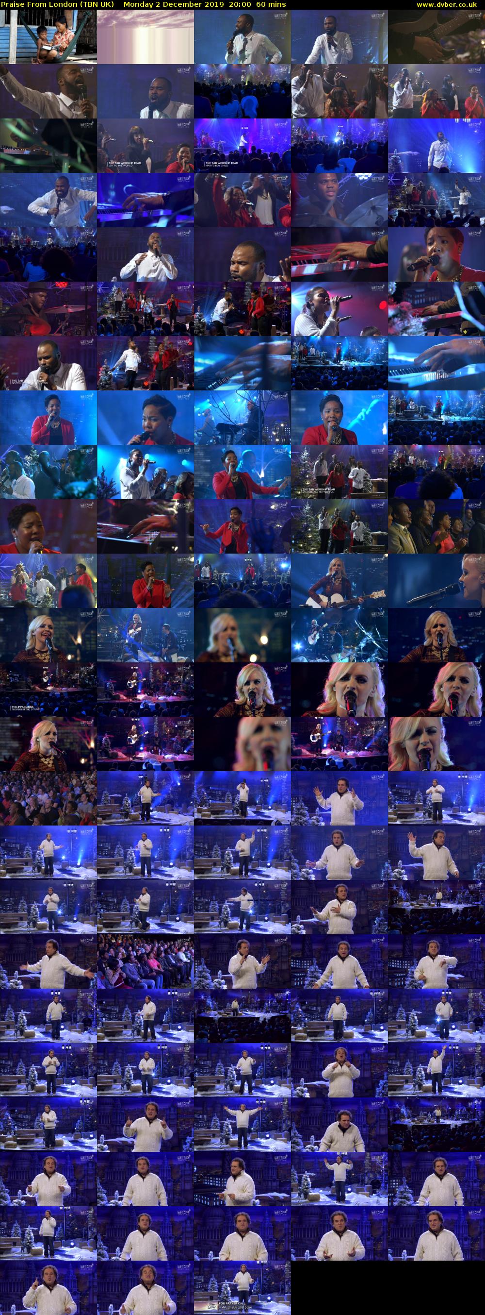 Praise From London (TBN UK) Monday 2 December 2019 20:00 - 21:00