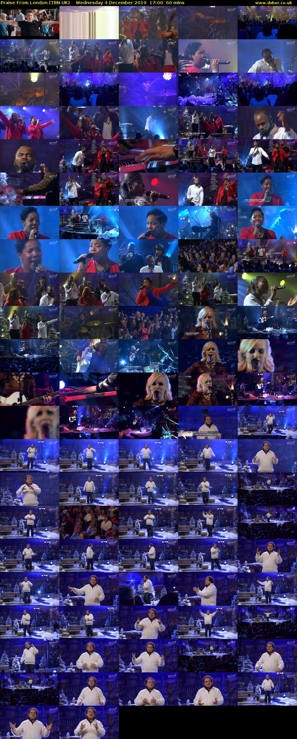 Praise From London (TBN UK) Wednesday 4 December 2019 17:00 - 18:00