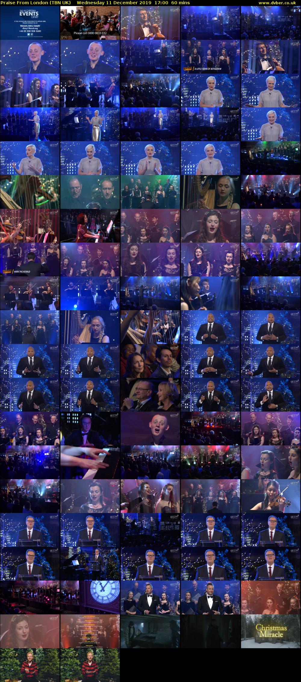 Praise From London (TBN UK) Wednesday 11 December 2019 17:00 - 18:00