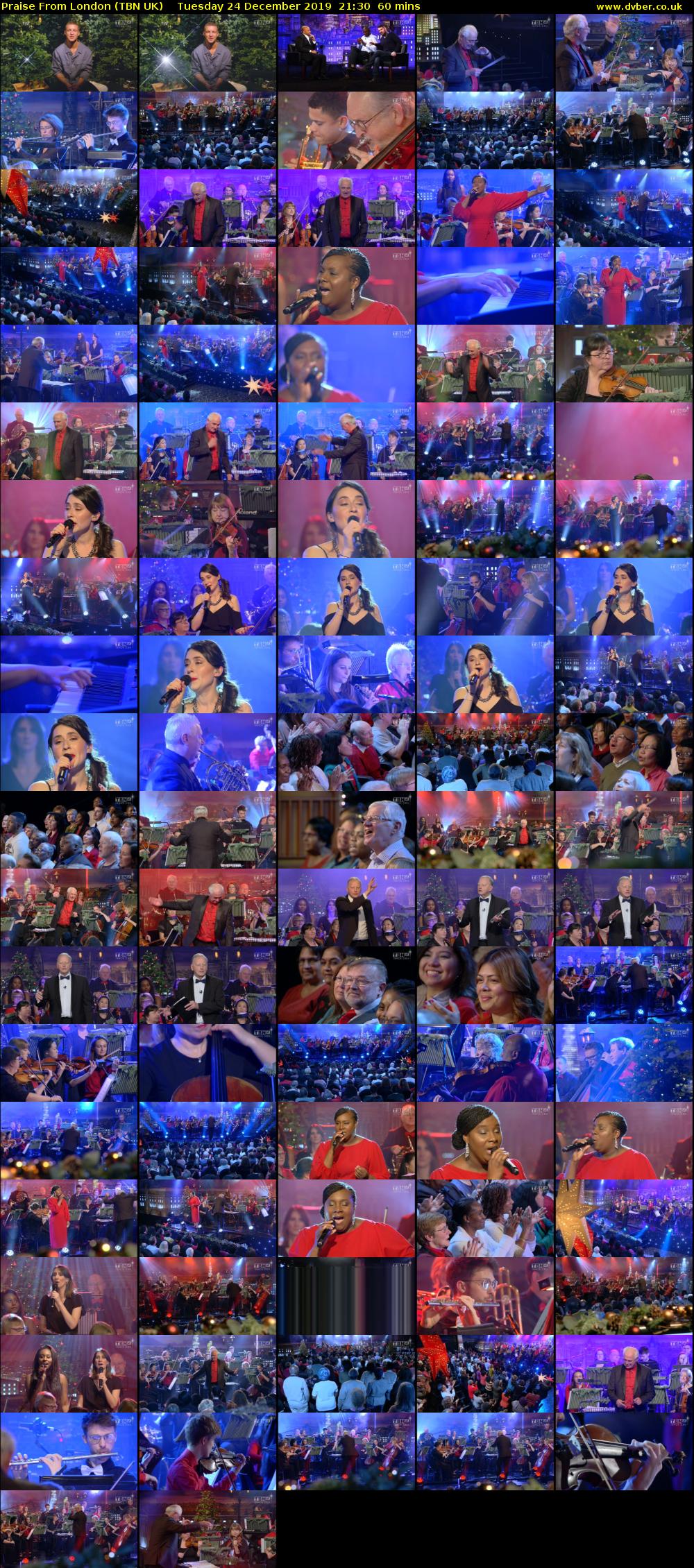 Praise From London (TBN UK) Tuesday 24 December 2019 21:30 - 22:30