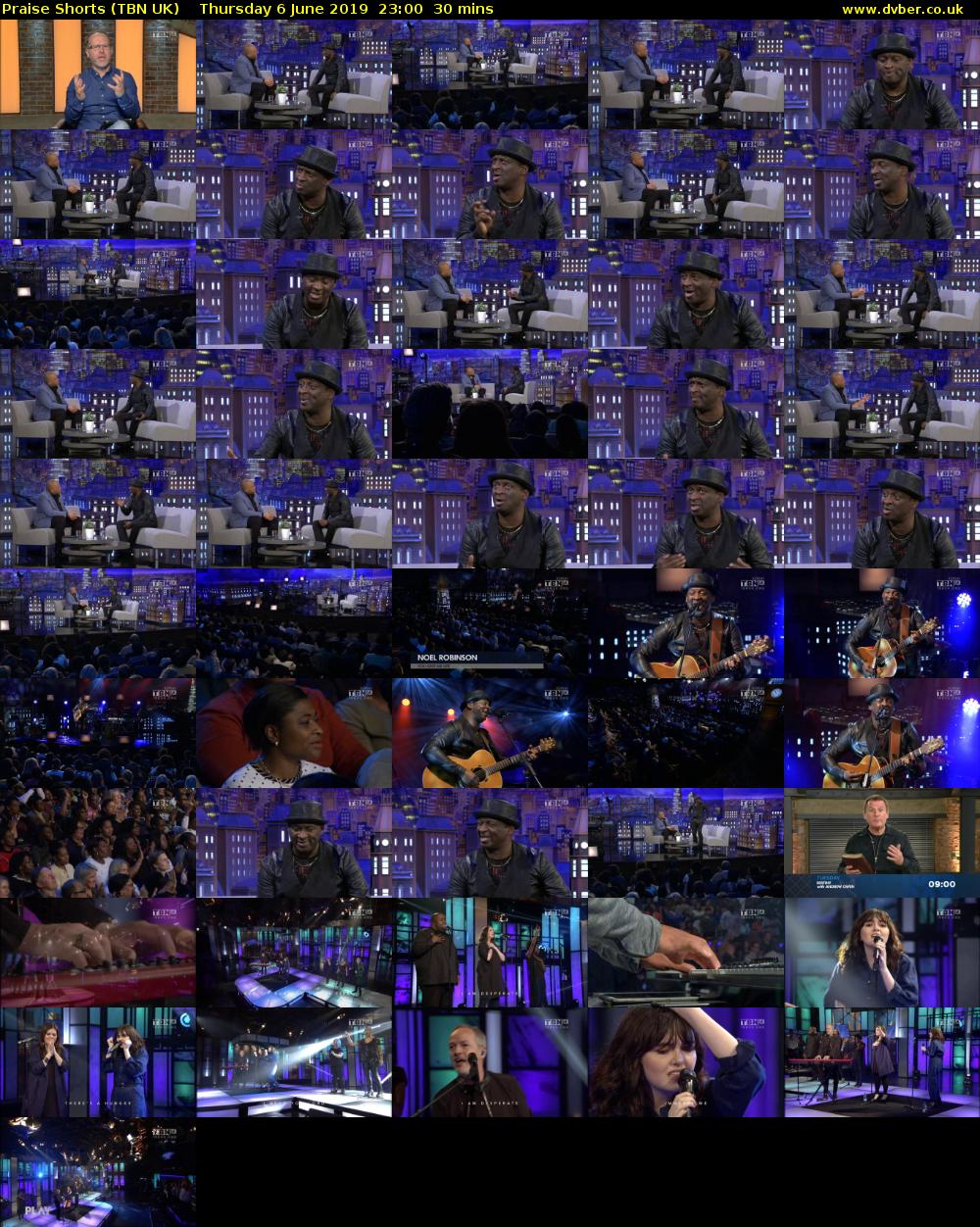 Praise Shorts (TBN UK) Thursday 6 June 2019 23:00 - 23:30
