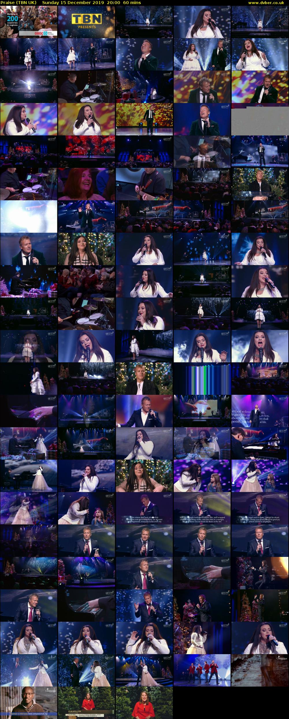 Praise (TBN UK) Sunday 15 December 2019 20:00 - 21:00
