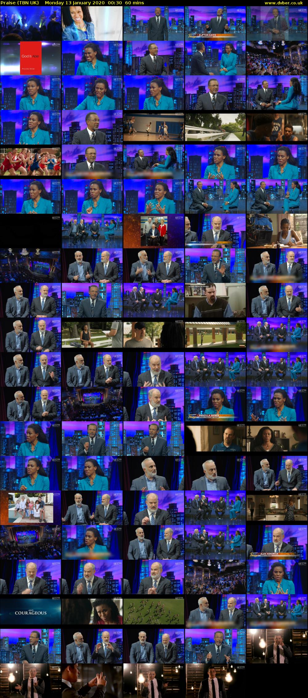 Praise (TBN UK) Monday 13 January 2020 00:30 - 01:30