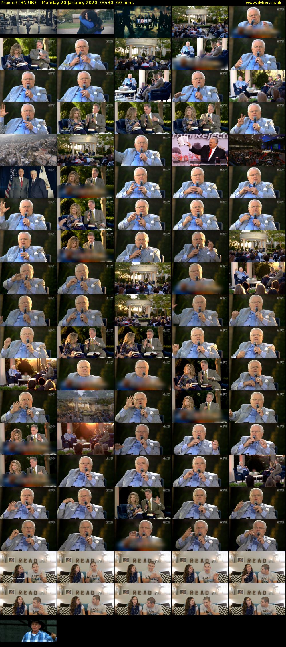 Praise (TBN UK) Monday 20 January 2020 00:30 - 01:30