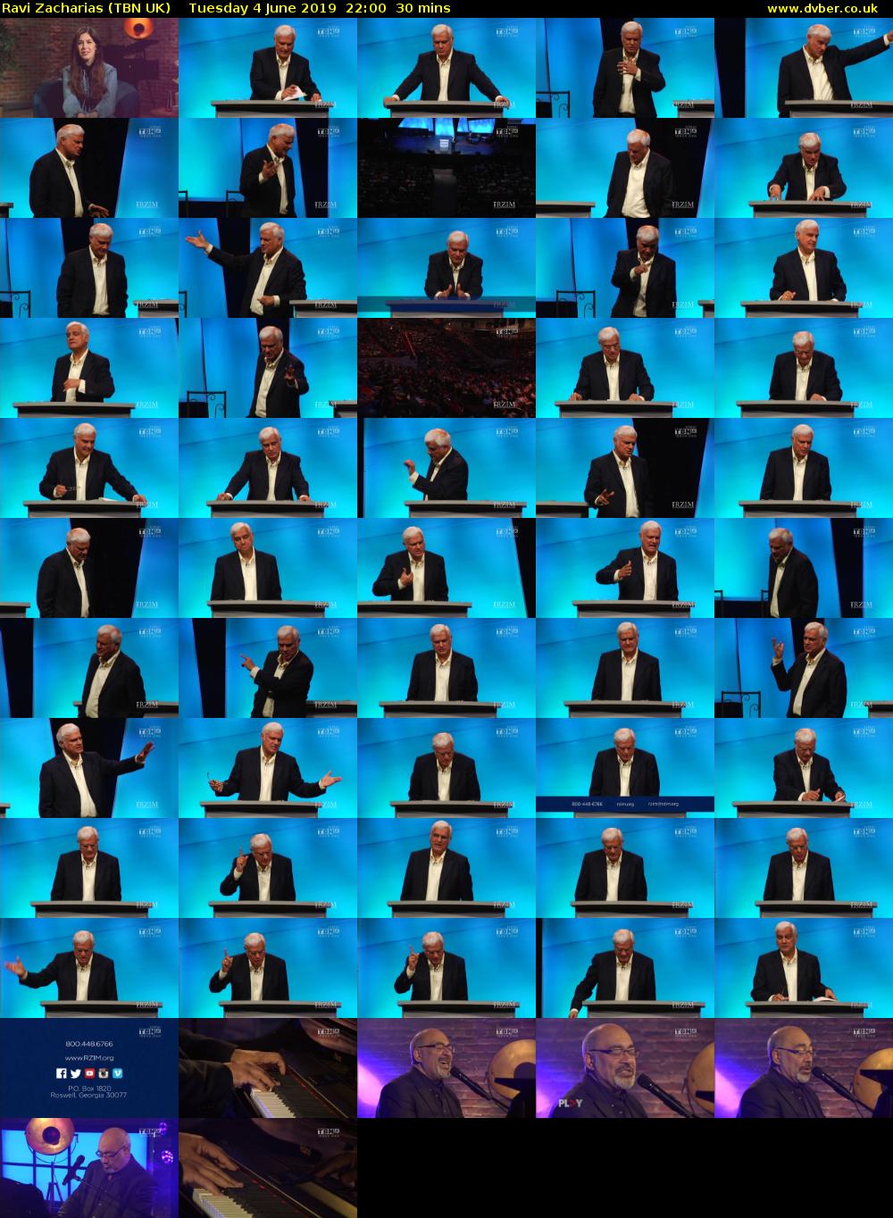 Ravi Zacharias (TBN UK) Tuesday 4 June 2019 22:00 - 22:30
