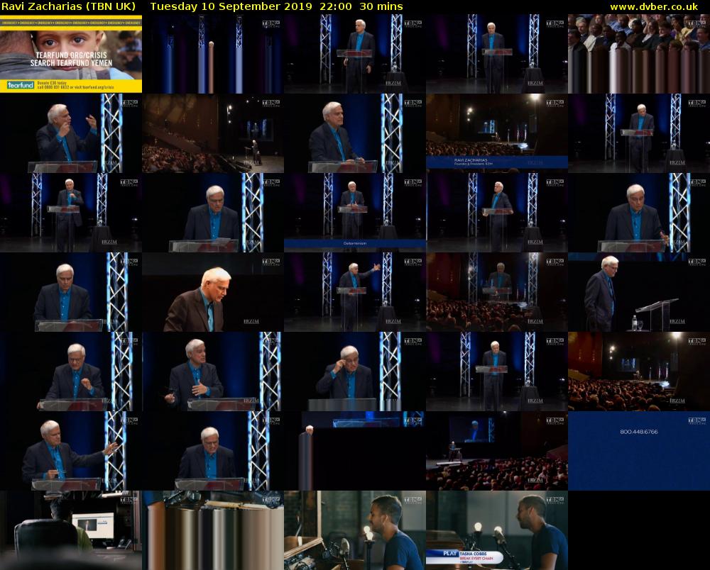 Ravi Zacharias (TBN UK) Tuesday 10 September 2019 22:00 - 22:30