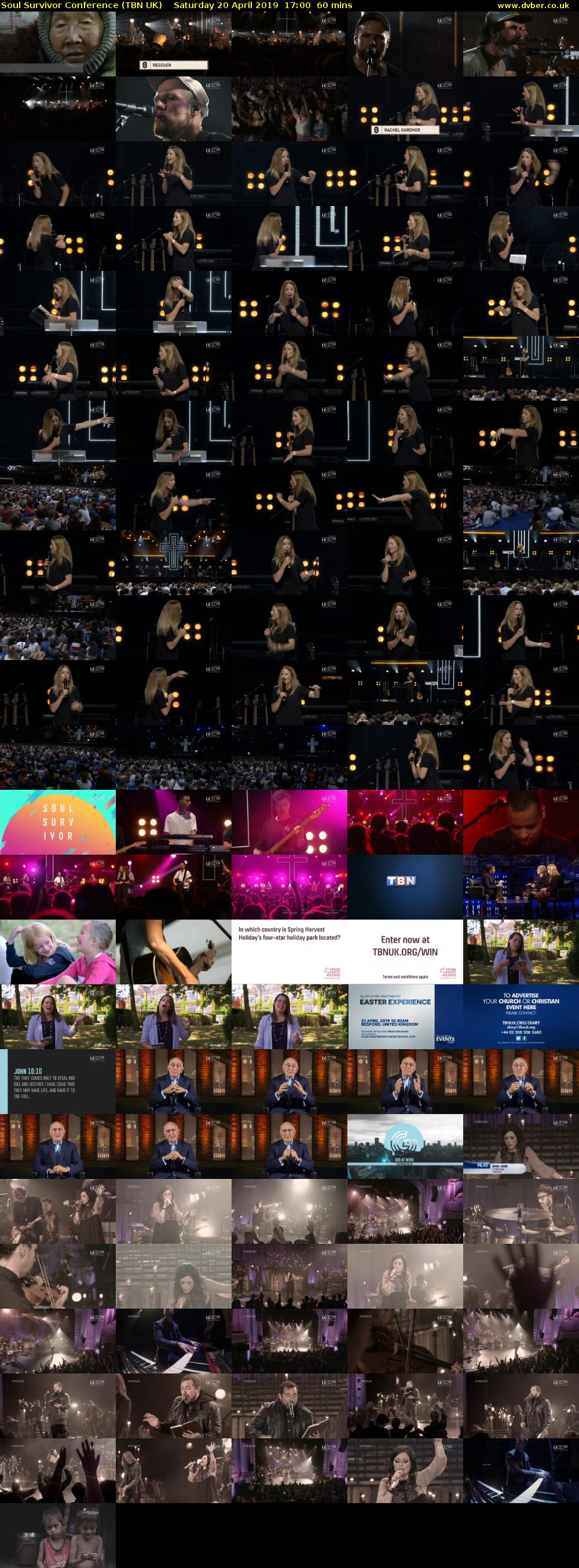 Soul Survivor Conference (TBN UK) Saturday 20 April 2019 17:00 - 18:00