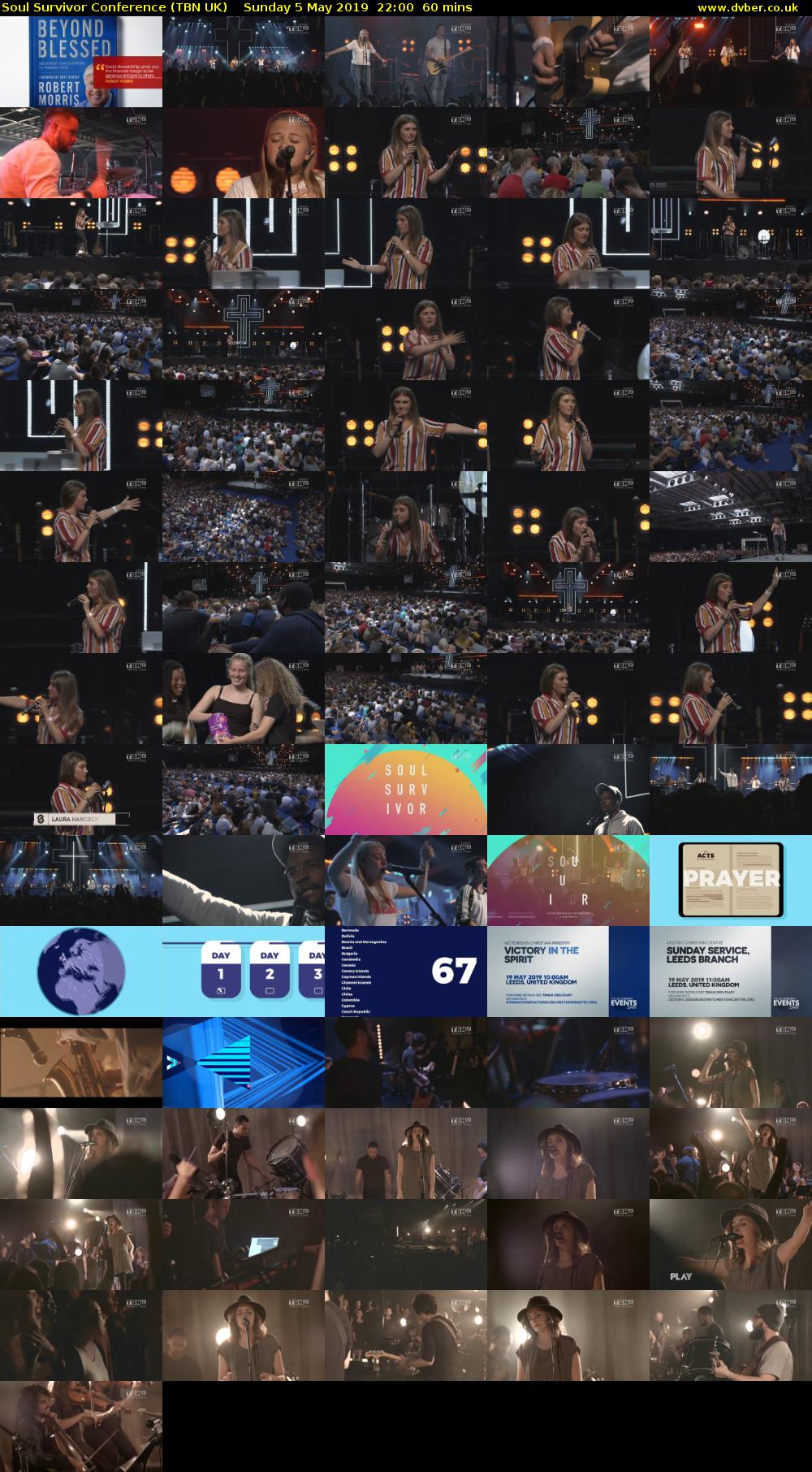 Soul Survivor Conference (TBN UK) Sunday 5 May 2019 22:00 - 23:00