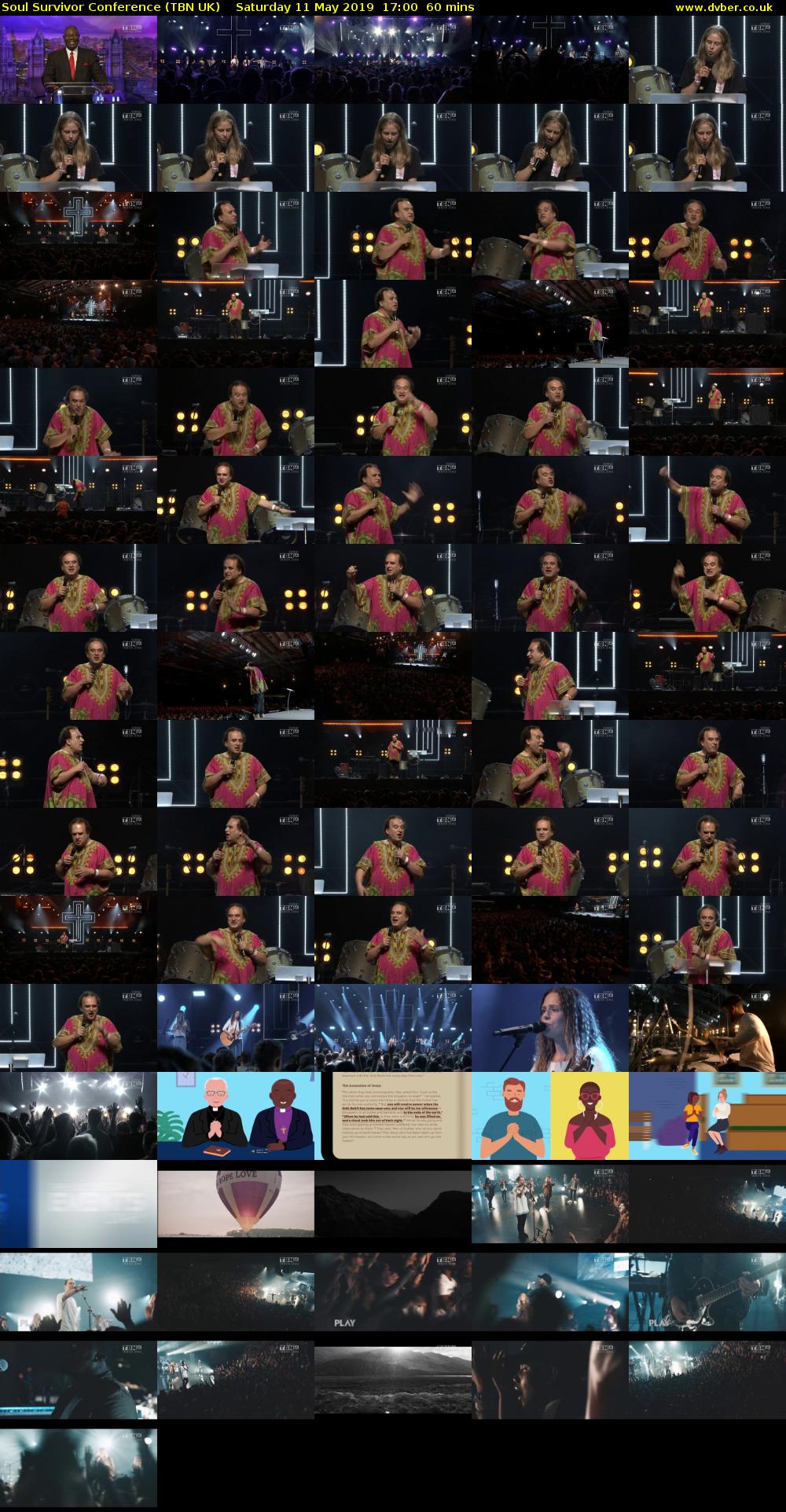 Soul Survivor Conference (TBN UK) Saturday 11 May 2019 17:00 - 18:00