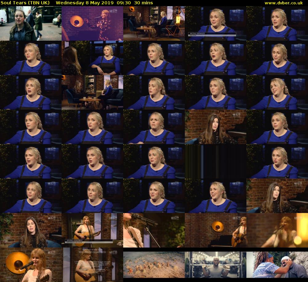 Soul Tears (TBN UK) Wednesday 8 May 2019 09:30 - 10:00