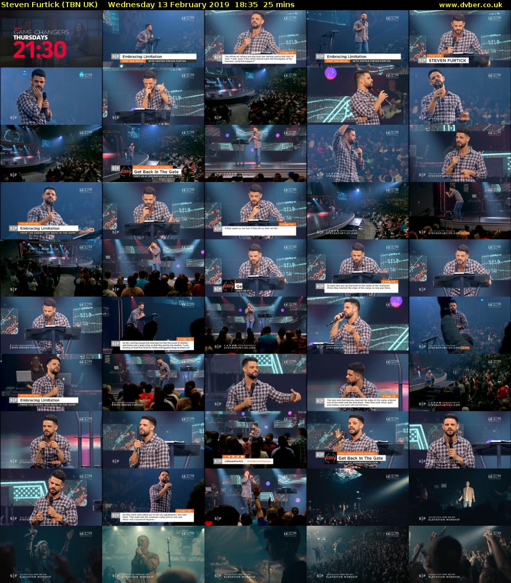 Steven Furtick (TBN UK) Wednesday 13 February 2019 18:35 - 19:00