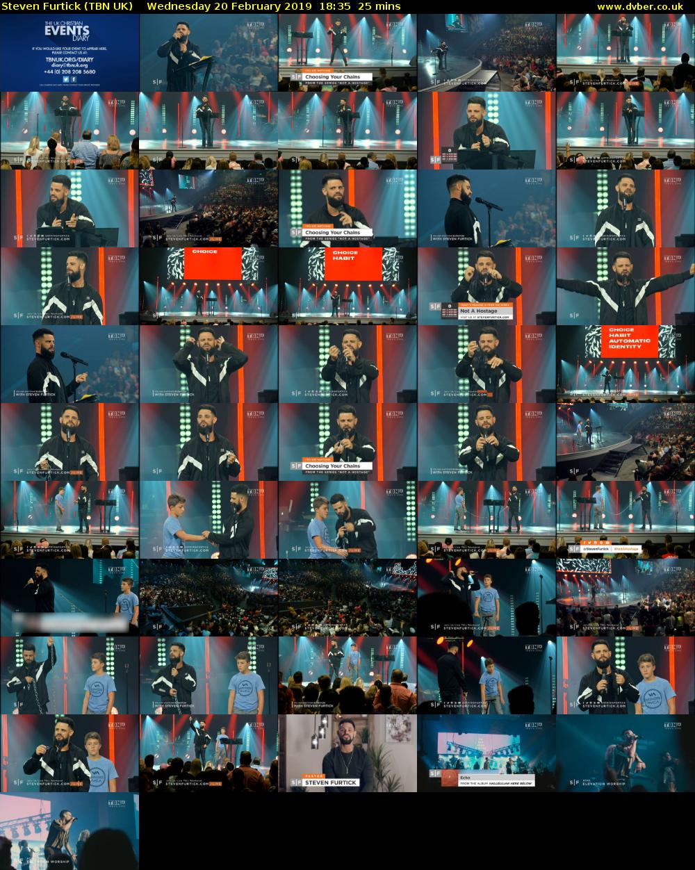 Steven Furtick (TBN UK) Wednesday 20 February 2019 18:35 - 19:00