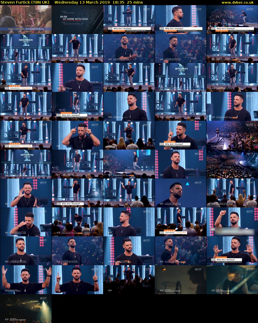 Steven Furtick (TBN UK) Wednesday 13 March 2019 18:35 - 19:00