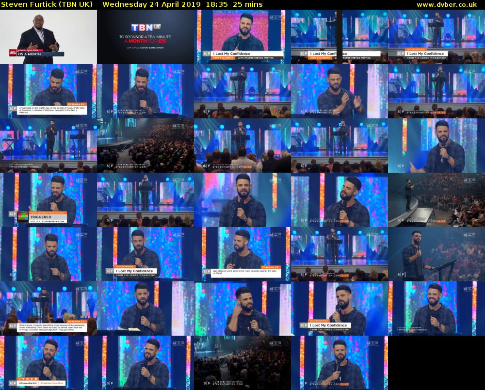 Steven Furtick (TBN UK) Wednesday 24 April 2019 18:35 - 19:00