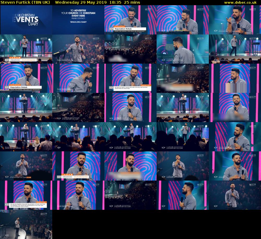 Steven Furtick (TBN UK) Wednesday 29 May 2019 18:35 - 19:00