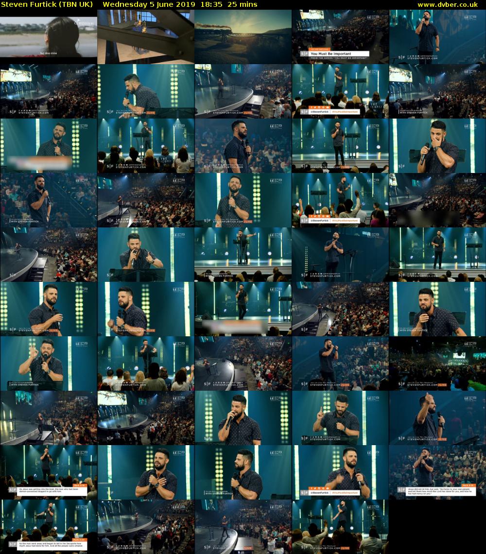 Steven Furtick (TBN UK) Wednesday 5 June 2019 18:35 - 19:00