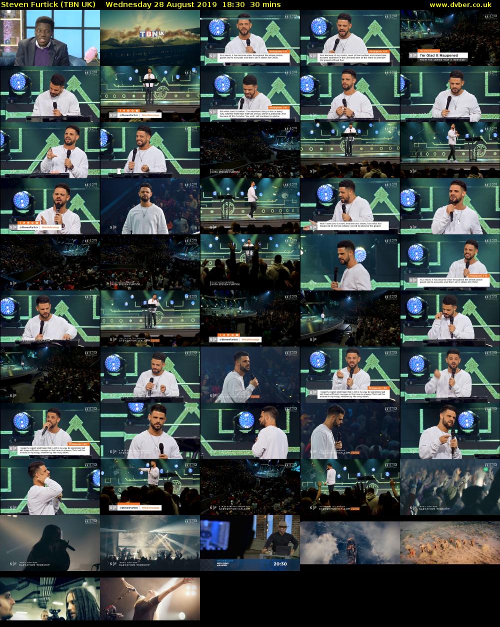 Steven Furtick (TBN UK) Wednesday 28 August 2019 18:30 - 19:00