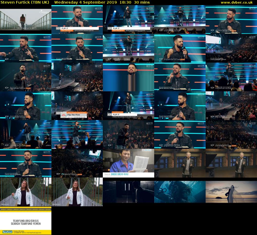 Steven Furtick (TBN UK) Wednesday 4 September 2019 18:30 - 19:00