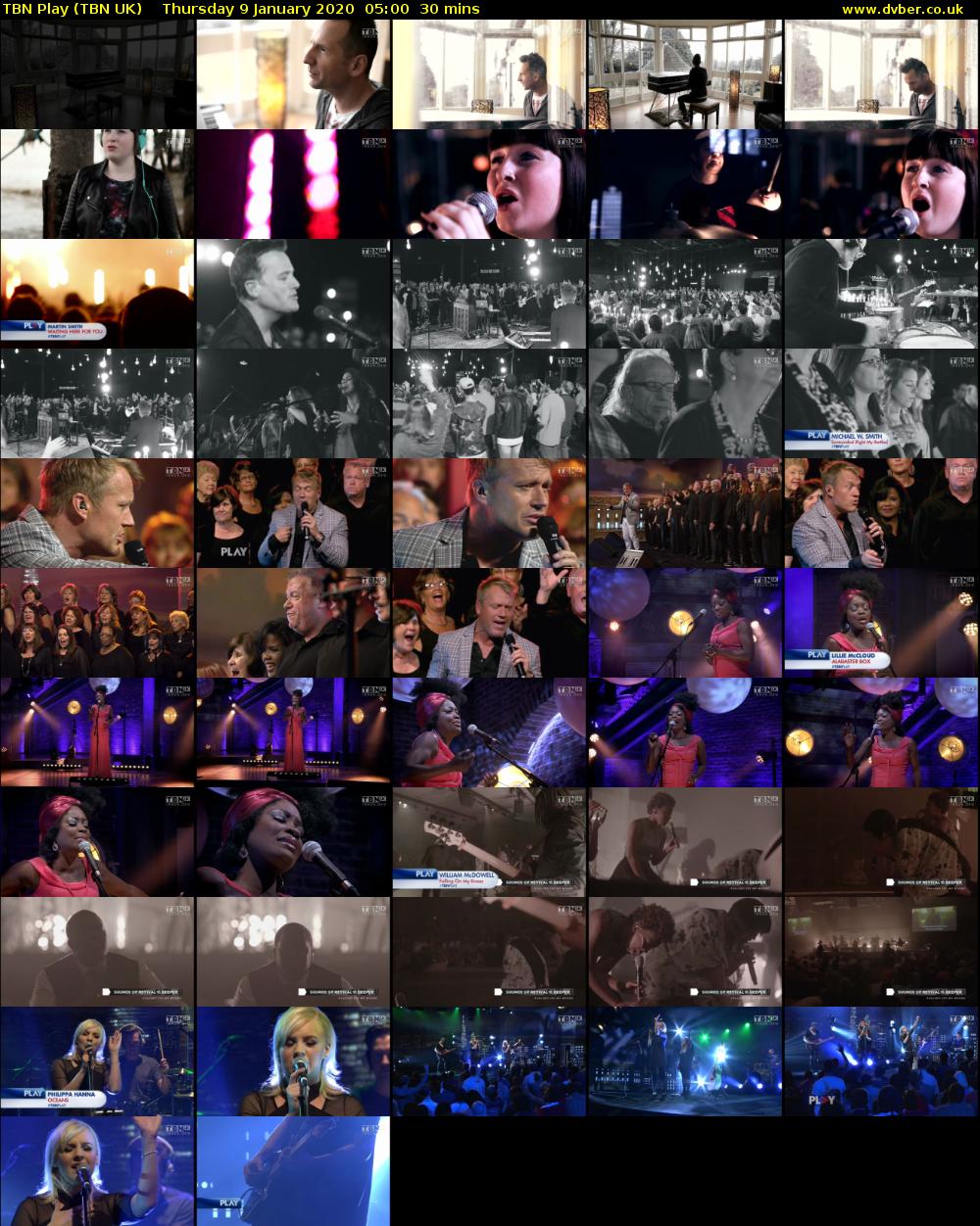 TBN Play (TBN UK) Thursday 9 January 2020 05:00 - 05:30