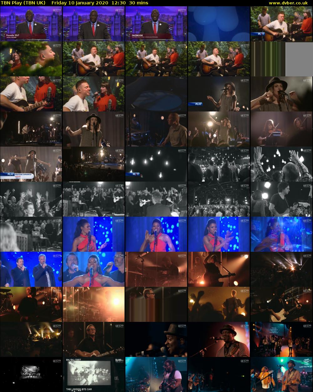 TBN Play (TBN UK) Friday 10 January 2020 12:30 - 13:00