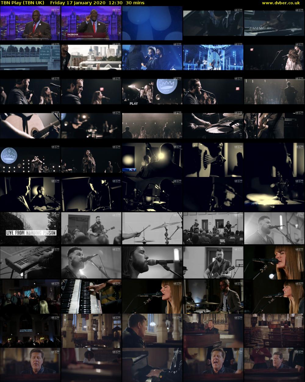TBN Play (TBN UK) Friday 17 January 2020 12:30 - 13:00