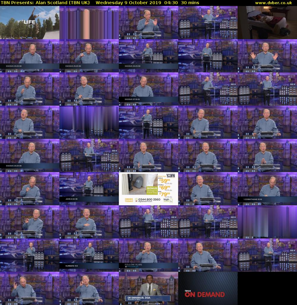 TBN Presents: Alan Scotland (TBN UK) Wednesday 9 October 2019 04:30 - 05:00