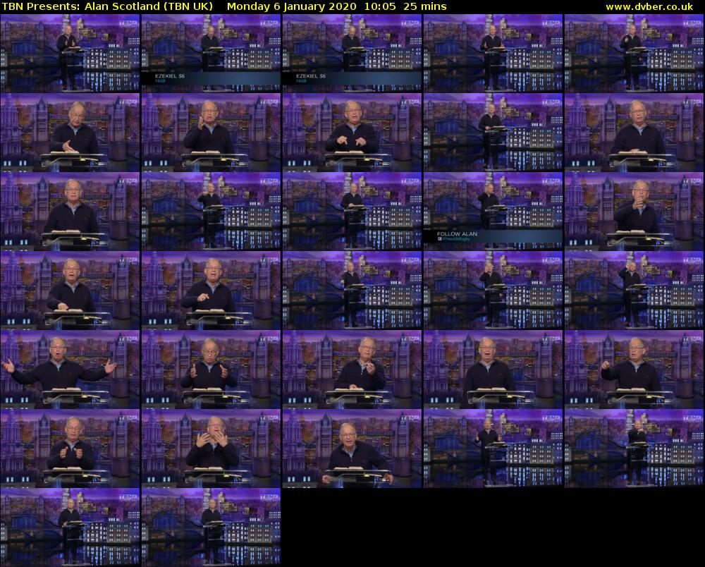 TBN Presents: Alan Scotland (TBN UK) Monday 6 January 2020 10:05 - 10:30