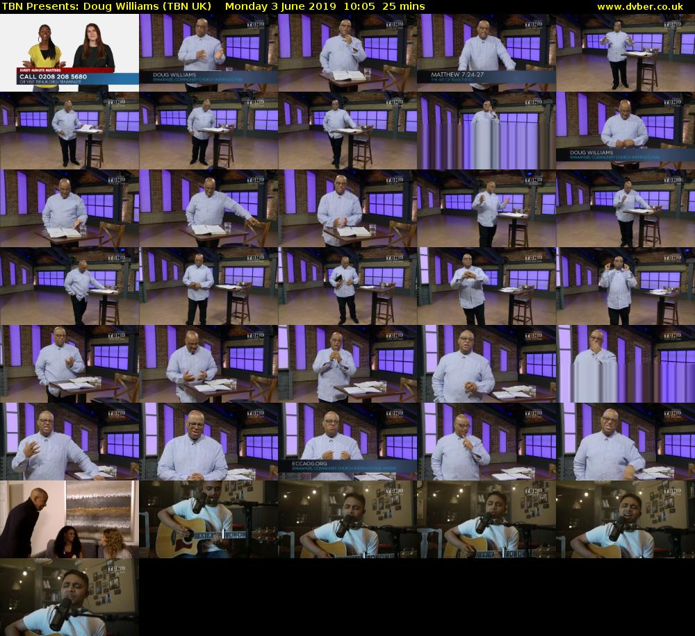 TBN Presents: Doug Williams (TBN UK) Monday 3 June 2019 10:05 - 10:30